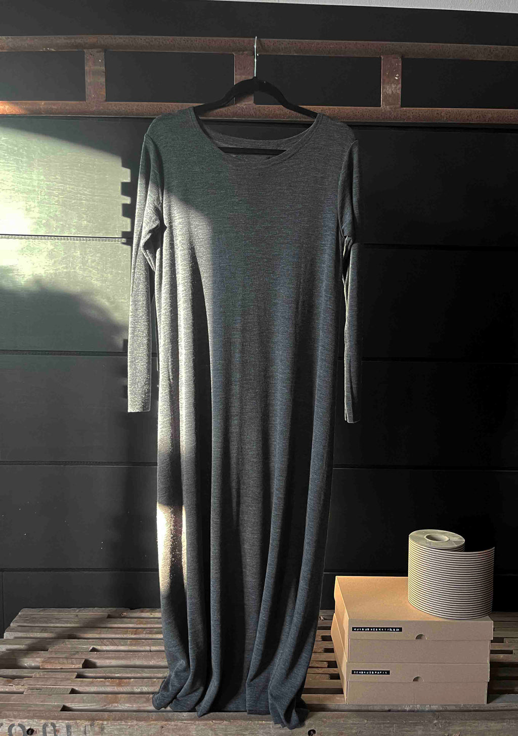 A-Maxi Wool Dress