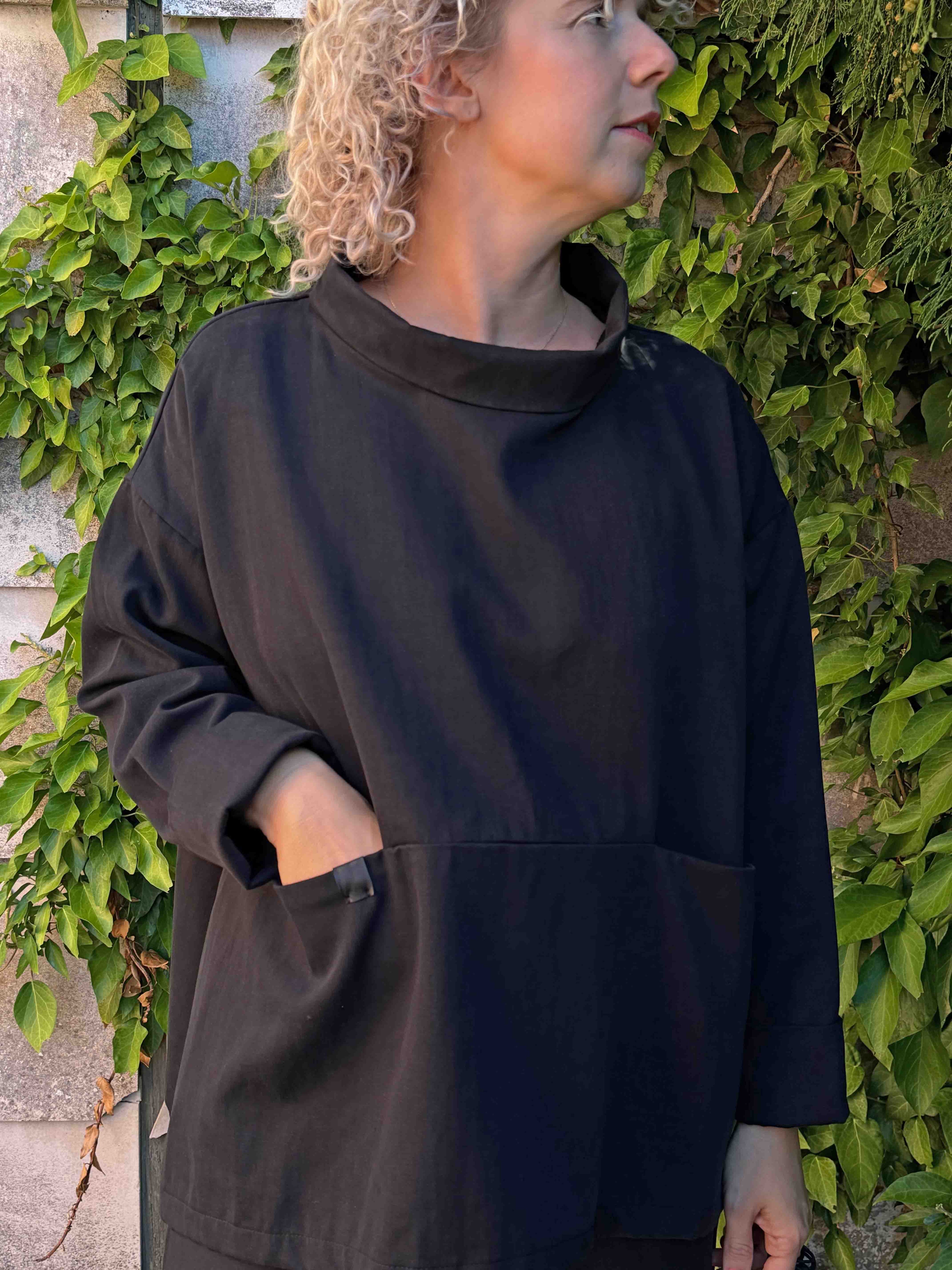 Ancher Blouse Black
