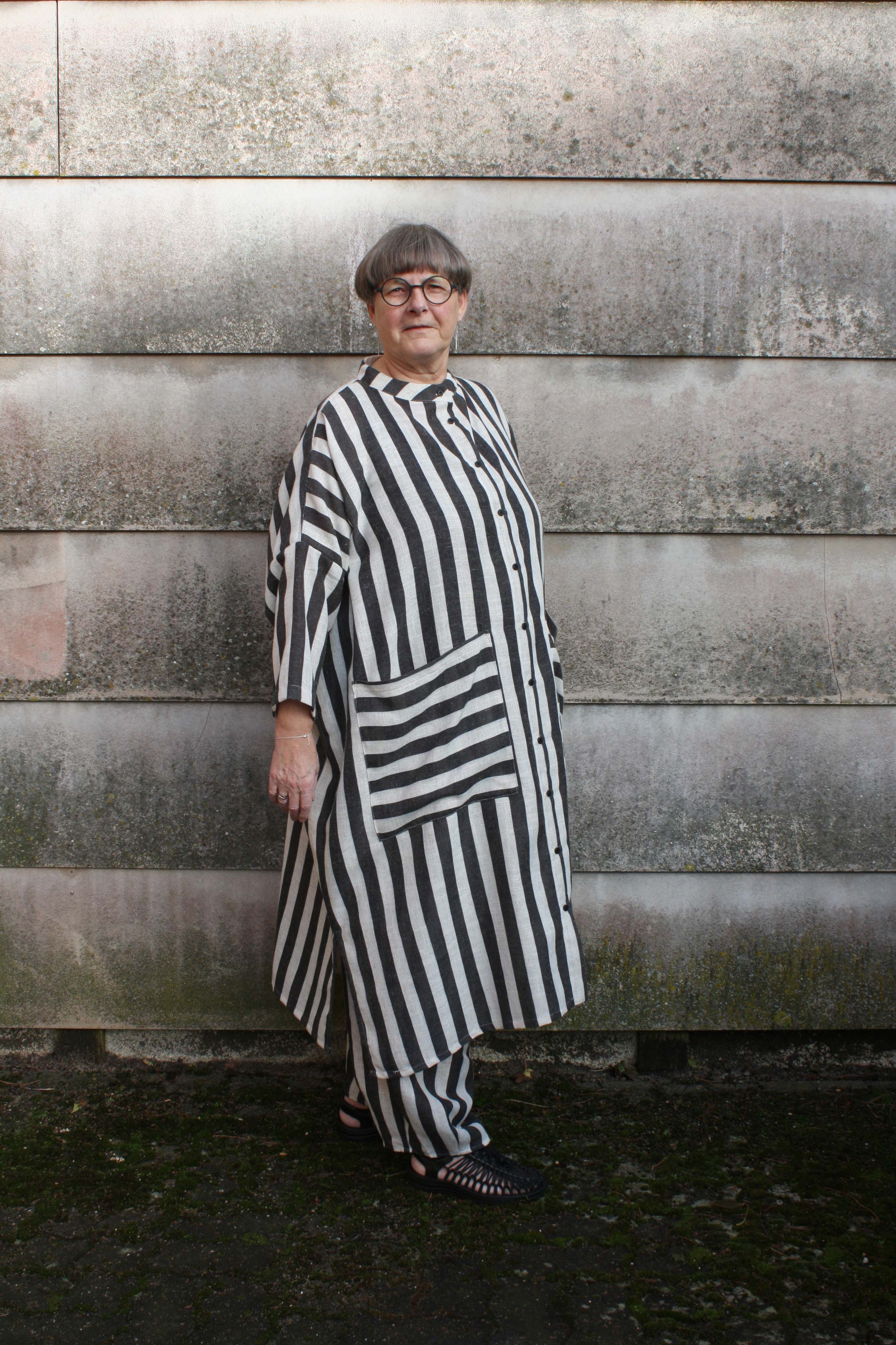 Balance Dress Stripy