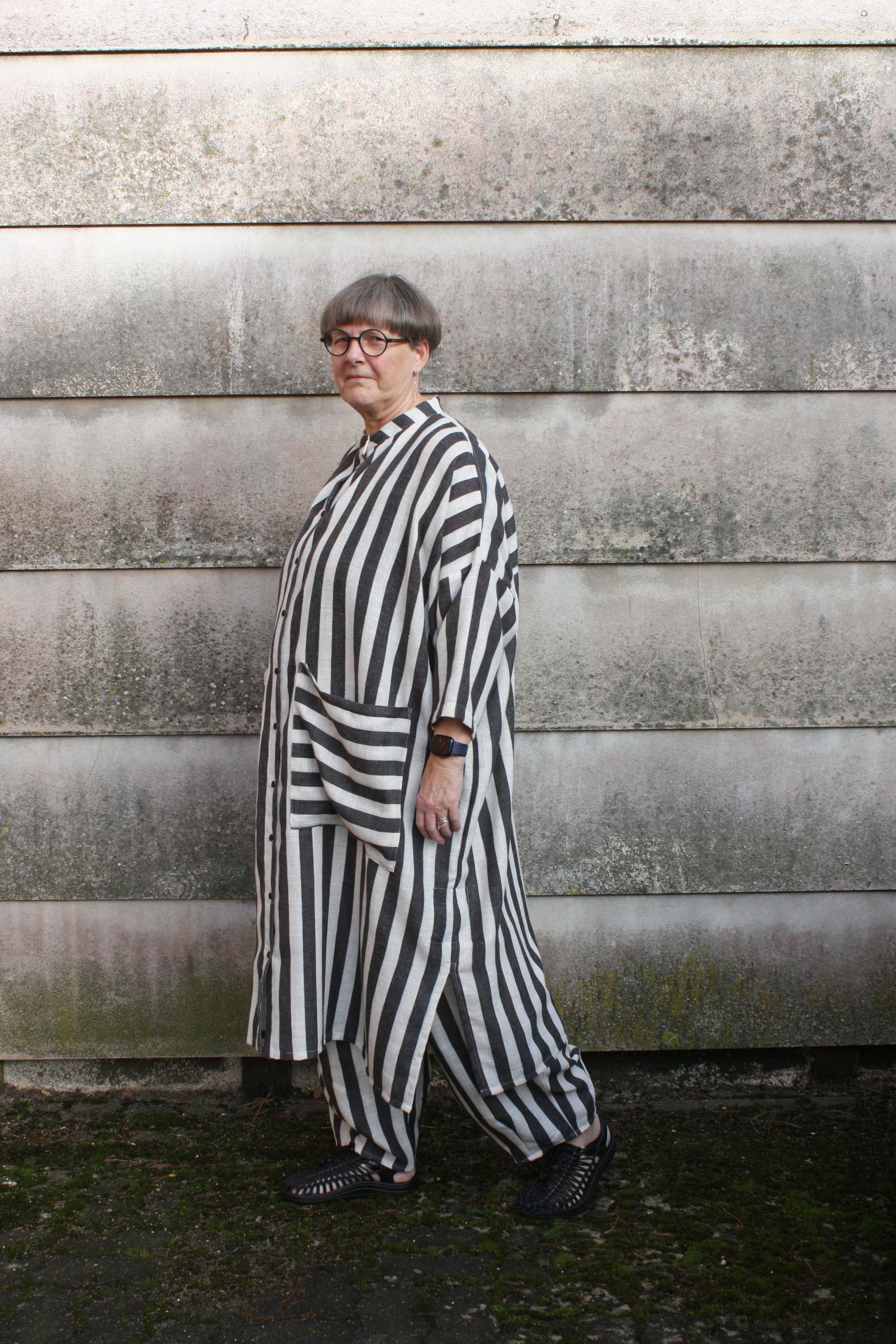 Balance Dress Stripy