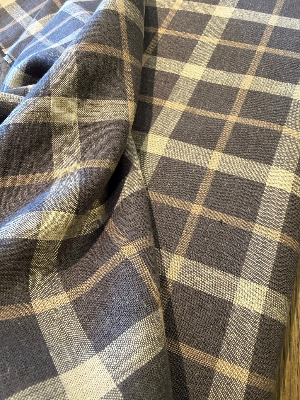 Linen viscose yarn dyed