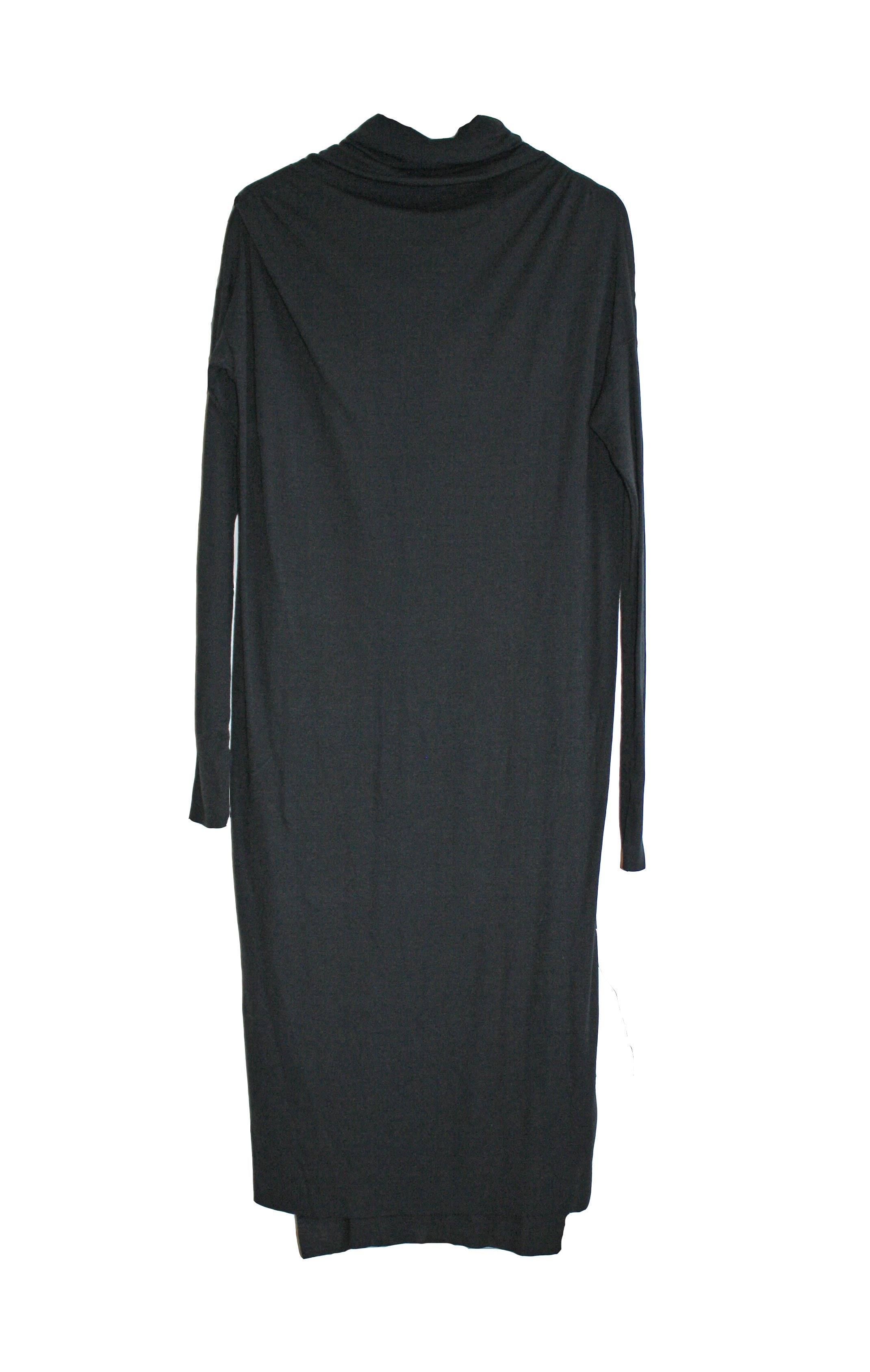 Long Turtle Wool Dress