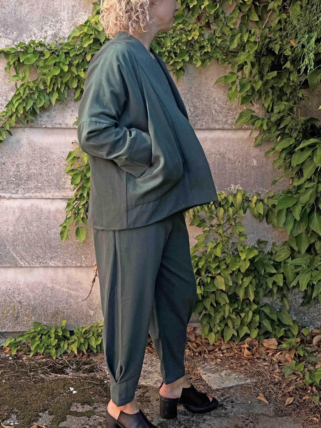 Ancher Jacket Bottle Green