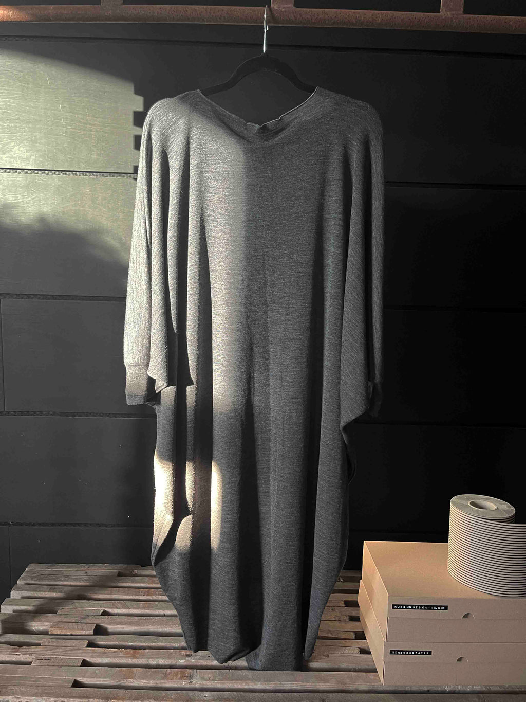 Drape Wool Dress