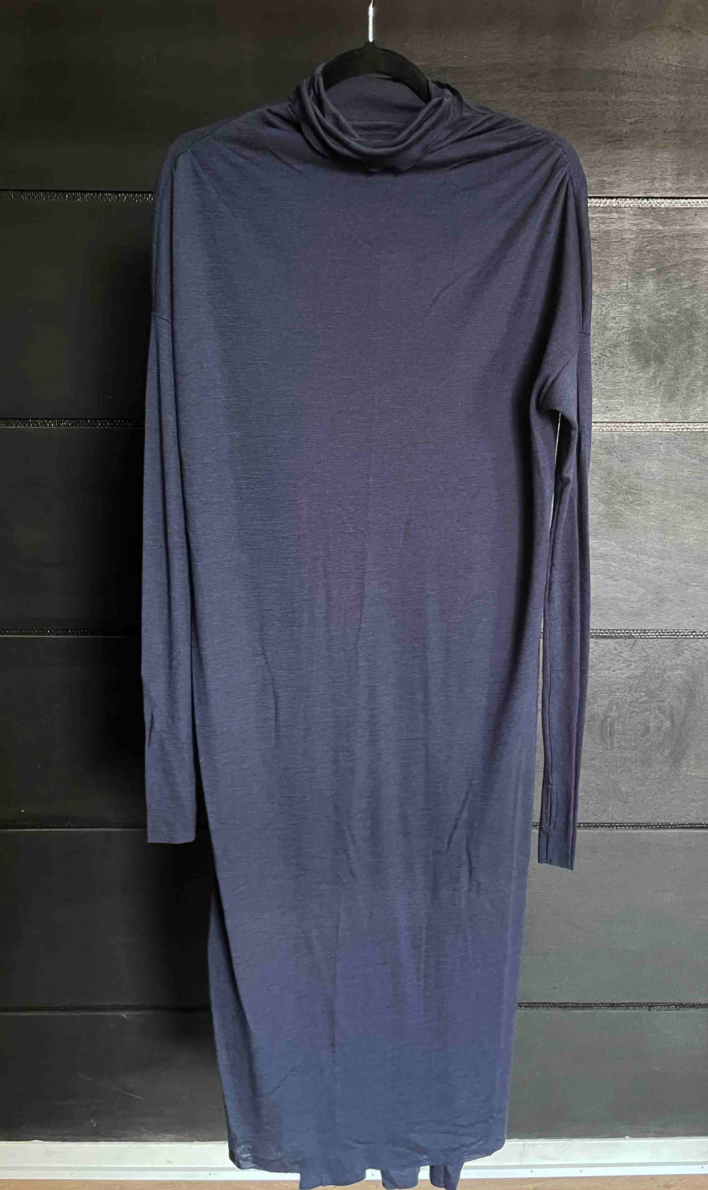 Long Turtle Wool Dress