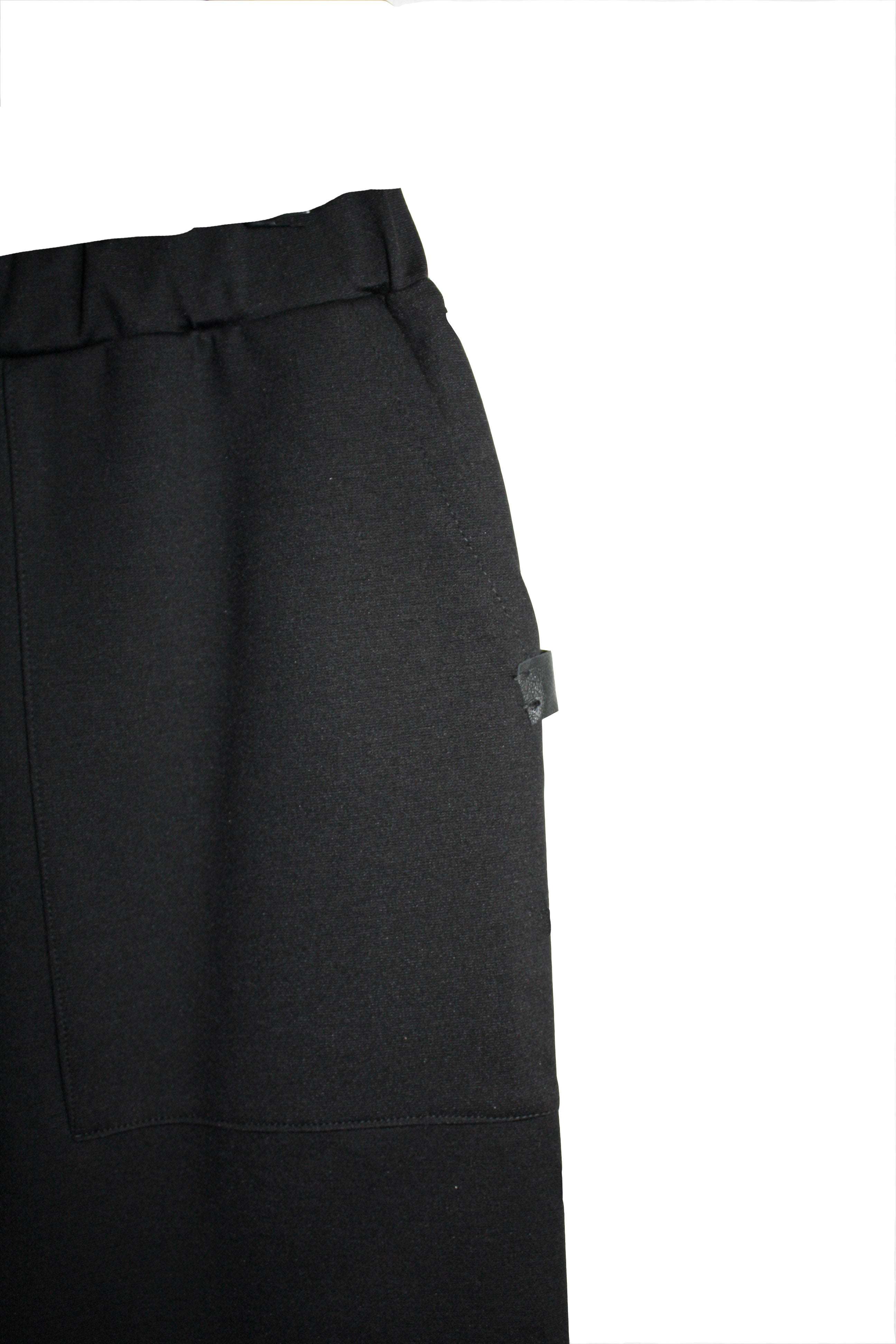 Pipe Skirt Black