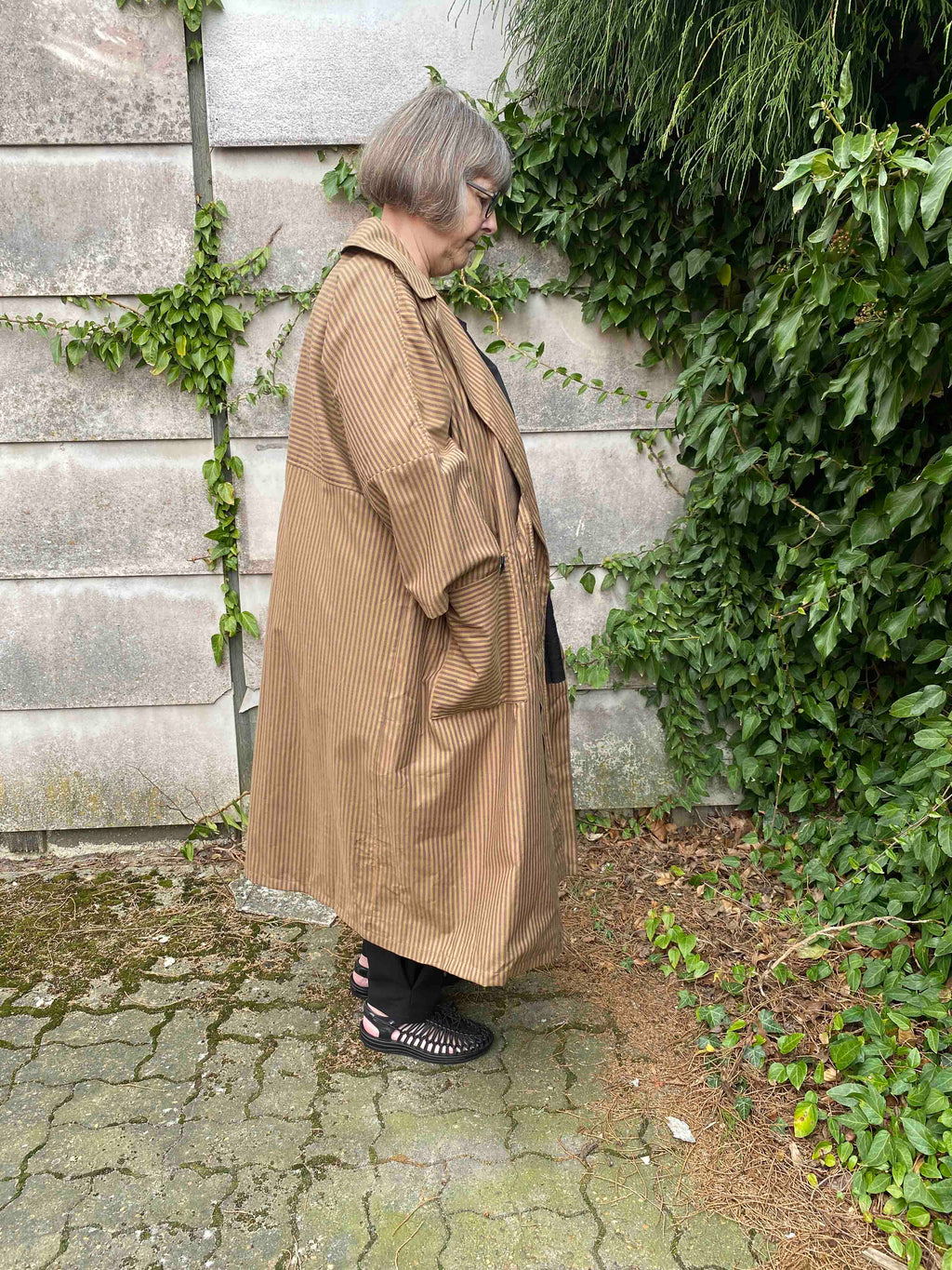 Sole Coat Brown/Black Stripe