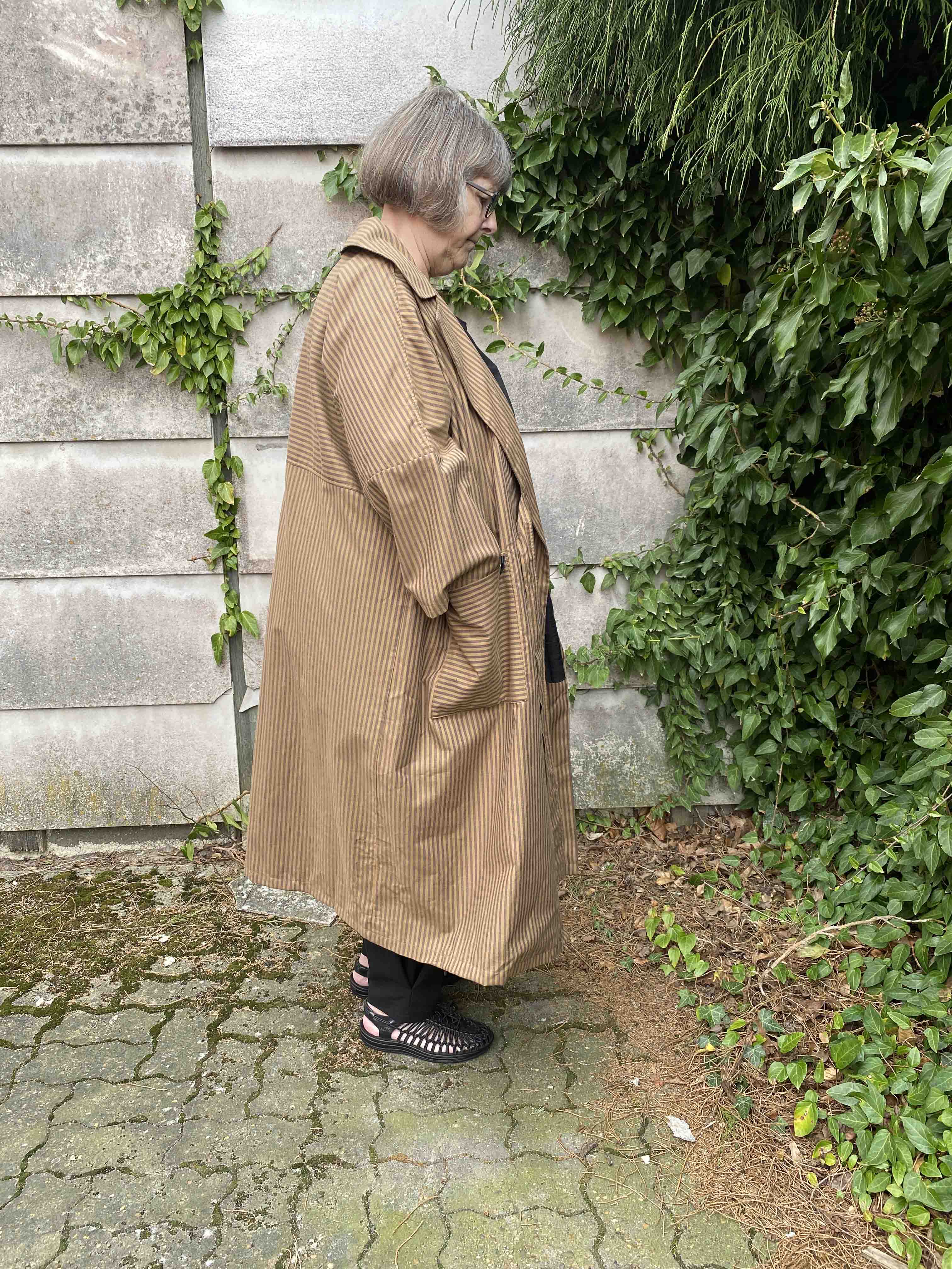 Sole Coat Brown/Black Stripe