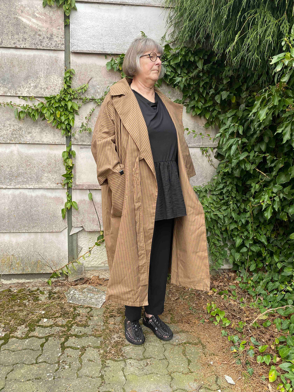 Sole Coat Brown/Black Stripe