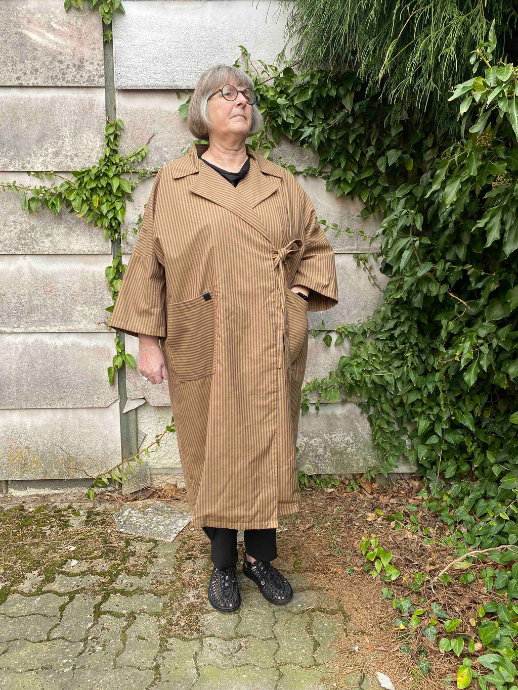 Sole Coat Brown/Black Stripe