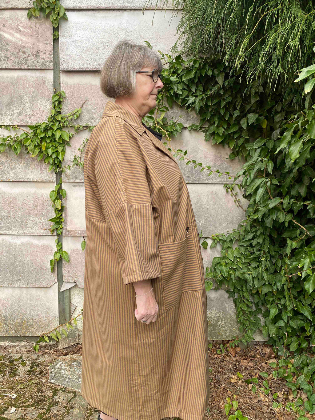 Sole Coat Brown/Black Stripe