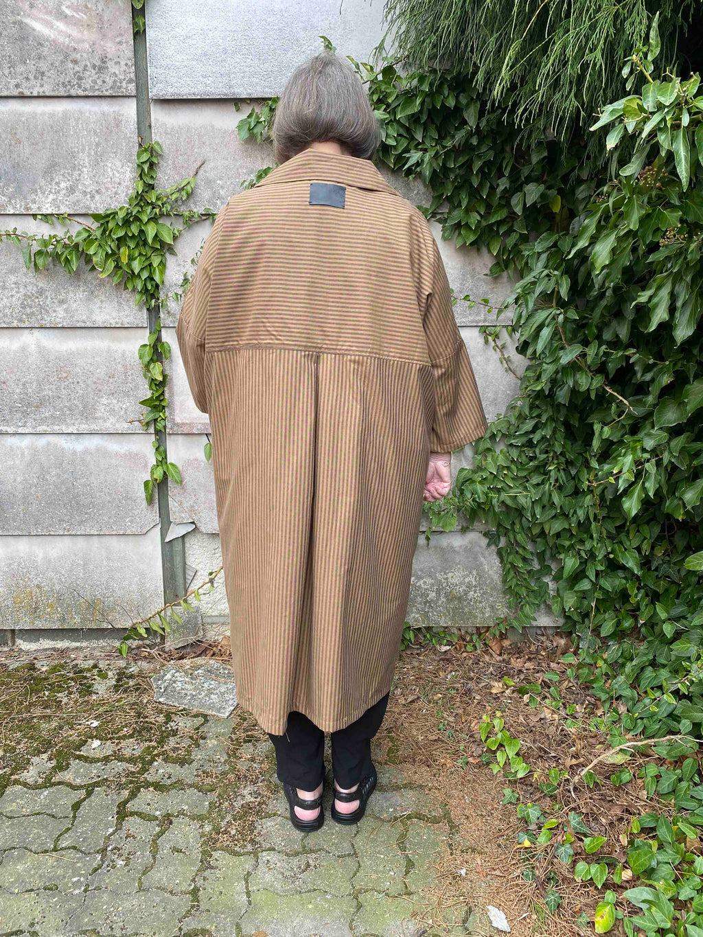 Sole Coat Brown/Black Stripe